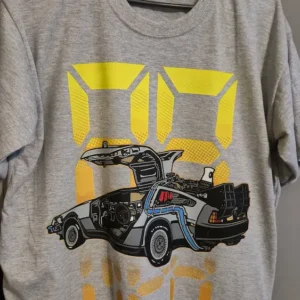 Remera Delorian DMC-12 (Volver al Futuro 1985)