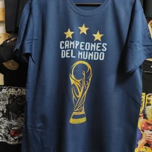 Remera Argentina Copa Dorado