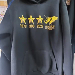 Buzo Canguro 3 Estrellas + Malvinas