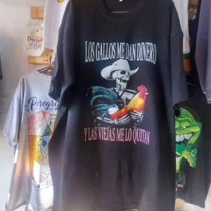 Remera Los Gallos me dan Miedo