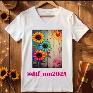 Remera Cuadro Girazoles