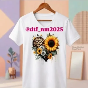 Remera Cuadro Girazoles